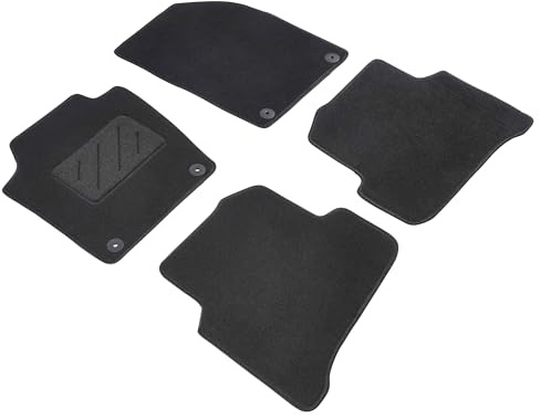 WALSER Comfort Auto Teppiche für Skoda Fabia III 08/2014-06/2022, 100% passgenaue Auto Fußmatten Made in Europe, Fußmatte Auto, Autoteppich Auto, Fussmatten Auto