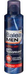 Balea MEN Deo Spray Antitranspirant extra dry, 1 x 200 ml