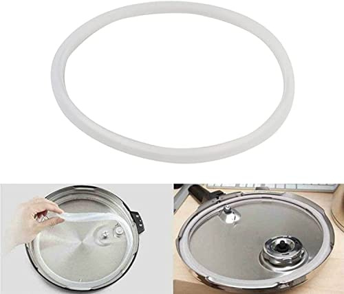 2 anelli di tenuta per pentola a pressione, guarnizione di ricambio universale in silicone per pentole, accessori per cucina domestica (24 cm)