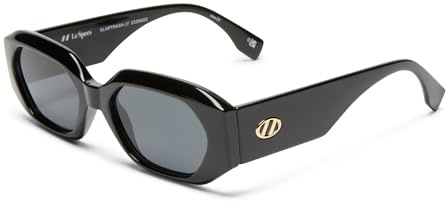 Le Specs. SLAPTRASH BLACK - Sonnenbrille für Damen Ovale Rahmenform mit hohem UV-Schutz LSU2329602