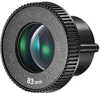 Godox AK-R23 83 mm Brennweite Dediziertes Projektionsobjektiv für Godox AK-R21 Kamera-Blitzprojektor