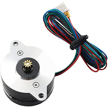 POFET 3D-Druckerteile 36 mm Motor Extruder Schrittmotor 1,8 Winkel 0,35 A 2 Phasen runder Körper mit 47,2 Zoll Kabel