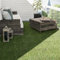 Paco Home Erba Sintetica per Giardino Balcone Terrazza Tappeto Erboso Interno Esterno Tappeto Lavabile Naturale Morbido, Model:14mm, Dimensione:133x200cm
