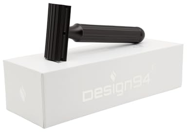 Design94 Aviation94 Black Beach Rasierhobel aus Aluminium