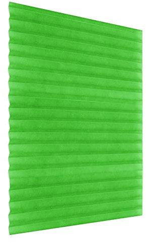 Fensterblenden Blackout gefaltete Jalousien Selbstklebende Fenstervorhänge Lichtblock Schnurloser Blind for Glastür Badezimmer Schlafzimmer grün Fensterdekoration mit mehrstufigen Blättern(90x150cm)