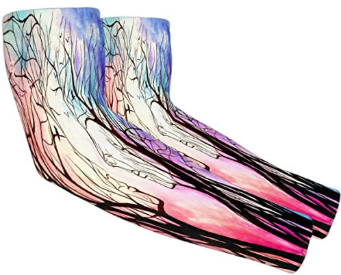 FJQWKLF Armstulpen mit Daumenloch, Armstulpen für Gartenarbeit, UV-Sonnenschutz, Armabdeckungen für Frauen, Männer, Landwirte
