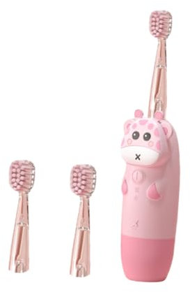 SEWOART Boys and Girls Electric Toothbrush Sonic Junior Toothbrush for Boys Girls USB Rechargeable No Battery Required Cartoon Timer Non-Slip Handle