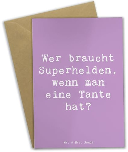 Mr. & Mrs. Panda jubiläumskarte Spruch Lieblings-Tante - Geschenk, Neffe, einladungskarten, Unterstützung, weihnachtskarten, Handarbeit, Grußkarten, valentinstagskarte, Nichte, osterkarte, Lebenshilfe