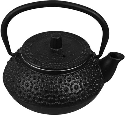 Alipis Tetera De Hierro Con Infusor De Té Para Estufa Capacidad Para Preparar Té Suelto