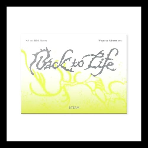(WEVERSE Ver.) &TEAM BACK TO LIFE KR / QR+12Photo Card K-POP