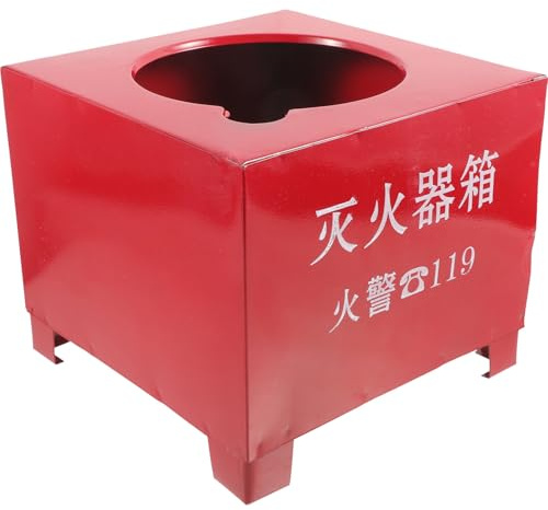 Luxshiny Supporto Conveniente e 2-4kg Ferro Estintore in Base Rosso da per Stabile Affidabile Design Pratico per Estintori per Casa e Auto