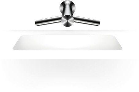 Dyson Airblade Wash+Dry Hand Dryer Wall Mount 120V, Stainless Steel – HEPA Filter, Energy Efficient, Fast Drying
