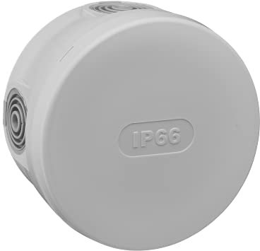 Caja de derivacion estanca IP66 Ø85 / P50 Gris