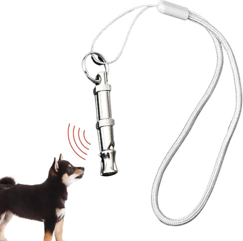 Fulenyi Pfeife für das Hundetraining, Hundepfeife zum Aufhören des Bellens - Hundetrainingspfeife aus Edelstahl zum Aufhören des Bellens | Professionelle, verstellbare Kontrollgeräte für das