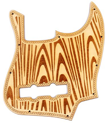 Jb Schlagbrett für E-gitarre mit Wellenmuster Gq320 | Handgefertigt, Kratzfestes Ersatzteil, für Gitarrenliebhaber und Musikbands