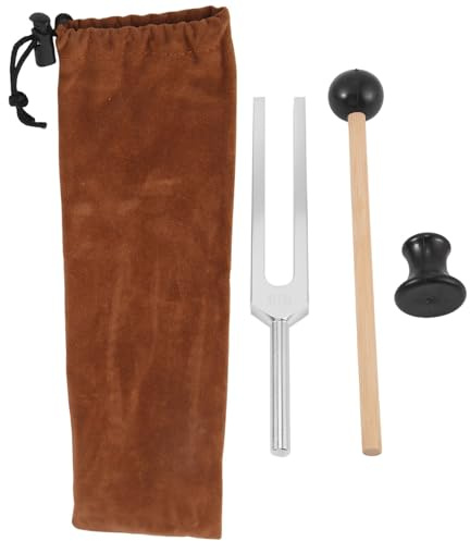 Suoumwa Stimmgabel 417 Hz Stimmgabel Chakra Zur Heilung Stimmgabeln Klang Heilgabel Stimmgabel mit Dreieck