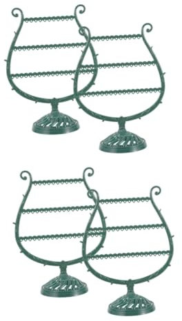 SOIMISS 4pcs Earring Display Holders Earring Stand for Selling Organizer Display Rack