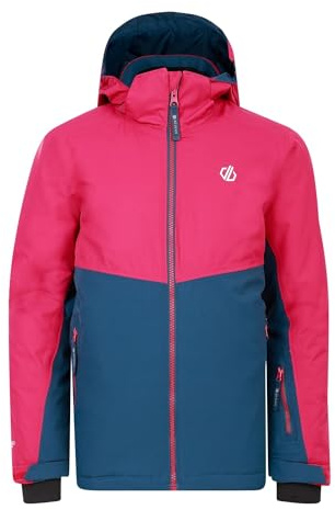 Dare 2b Unisex Kids Imposeivjacket Ski Jacket, Berry Pink Navy, 5-6 Years EU