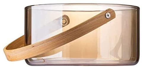 BOGAZY Eiskübel Eiskübel Glas Champagner Eiskübel Mit Tragbarem Tragegriff Für Bars, Isolierter Eiskübel Eiswürfel Aufbewahrung