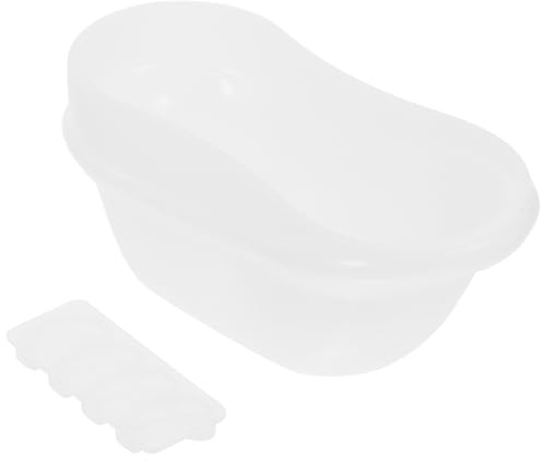 Cabilock Molde de Silicona Bañera para Bricolaje Molde Flexible y Seguro para Bandeja Epoxi para Manualidades Creativas