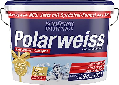 Schöner Wohnen Polarweiss 11 L Wand- Deckenfarbe Innenfarbe