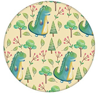 gelbe fröhliche Kinder Tapete mit kleinen Drachen für Jungen und Mädchen passt zu Little Greene Farben, Kinderzimmer GMM Vliestapete für schöne Räume (H: 1,5m B: 46.5cm)