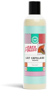 Easy Pouss | Lait Capillaire Haute Définition | Hydrate & Démêle | Lisse la Cuticule | Avec/Sans Rinçage | Protège des Agressions Extérieures | Pour tous types de Cheveux | Fabriqué en France | 250ml
