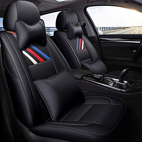 Xljh Echtes Leder Auto benutzerdefinierte Autositzabdeckung für BMW E46 e36 e39 e90 x1 ​​x5 x6 e53 e60 f11 f30 x3 e83 Autos Sitzbezüge,E