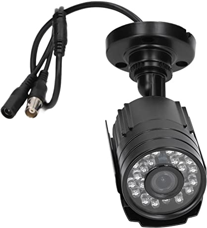 Entatial Analog CCTV Camera, 3.6mm Lens Infrared Night IP66 Waterproof Clear Image Security Camera 2MP for Outdoor for Indoor(PAL)