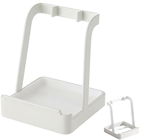 Vigcebit Lid Holder and Spoon Rest | Lid Stand and Kitchen Spoon Holder,Lid Stand, Pot Lid Holder While Cooking, Pot Lid Organizer, Kitchen Plate Rack Holder Rest for Storage Soup Spoon
