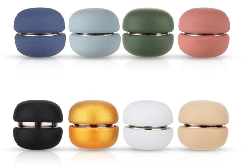 Lot de 8 épingles magnétiques multi-usages – Broche sans épingle sans accroc pour écharpes et hijabs pour femmes