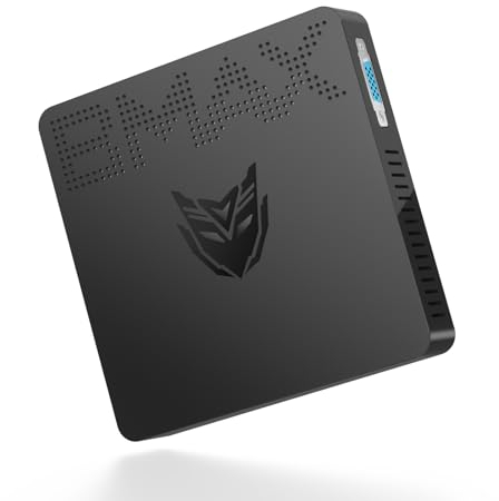 BMAX Mini PC 8GB DDR4 128GB eMMC Intel Gemini Lake N4000 (hasta 2,6 GHz) W-11 Pro Admite 4K HDMI, WiFi 2,4G/5G, Bluetooth 4.2, Encendido automático, Mini computadora HTPC