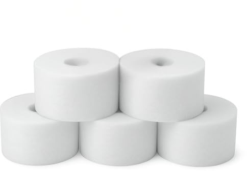 varivendo 5 Rollen Glasfaser Fugenstreifen 50 mm x 25 m, ungelocht – Fugendeckstreifen für Trockenbau und Gipskartonplatten, Fugenband für rissfreie Fugen