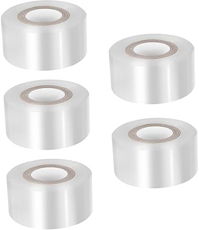 ORFOFE 5rollen Veredelungsband Für Obstbäume Und Pflanzen Pe Dehnbares Selbstklebendes Membranband Knotenfrei Gute Lichtdurchlässigkeit Und Luftdichtheit