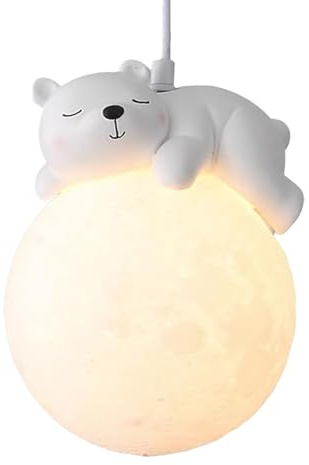 Lámpara colgante moderna,Lámpara de araña - Luces colgantes de animales para dormitorio - Lámpara colgante moderna, iluminación colgante redonda para habitación de niños y dormitorio de niñas