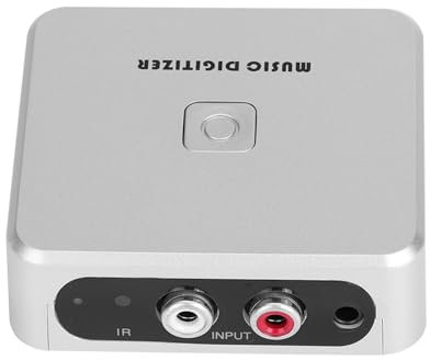 Digitalizzatore Musicale, Sinistro e Destro Convertitore MP3 Disco U/Scheda SD, Digitalizzatore MP3, 128 Kbps, Con Conversione Super Veloce, Per il Controllo delle Condizioni in