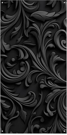 FZMVSQH Schwarz bedruckte Banner und Schilder, personalisiertes Banner für die Haustür, Banner, Hintergrund, individueller Wandteppich, personalisierte Wanddekoration, Hintergrund, Poster, 178 x 80 cm