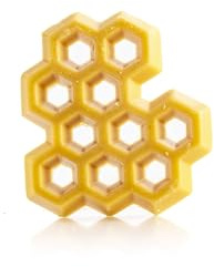 Dobla Cioccolato giallo a nido d'ape, decorazione per torte irresistibilmente gustosa e vivace, perfetta per cottura e pasticceria, 152 pezzi