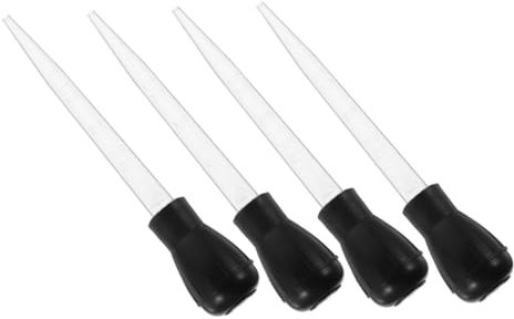 VERDANVERSE 4pcs Grill Greaser Baster Kit Basting Tool for Cooking Suction Meat for BBQ Outdoor Grilled Food Baster