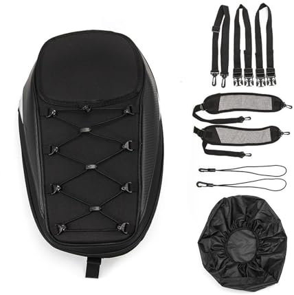 NPNGLCKCVF Motorrad Satteltaschen Für Y&amaha Für Mt09 Für Mt07 wasserdichte Motorrad-Hecktasche Rücksitztasche Hohe Kapazität Multifunktions-Rucksack-Hecktasche Für Fahrer Motorrad Taschen Heck
