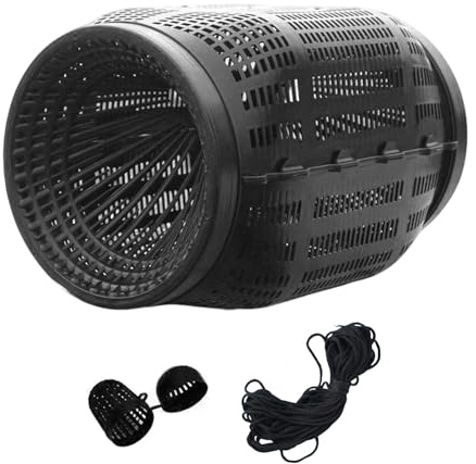 Trampas para Peces De - Portátil para Cangrejos De Río | Jaula para Cangrejos, Accesorios De para Capturar Anguilas, Gambas En Lagos, Estanques Agua Dulce y Salada
