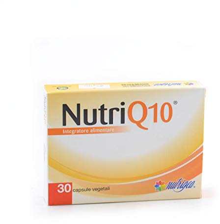 Integratore Alimentare Antiossidante A Base Di Coenzima Q10 Nutri Q10 30 Capsule