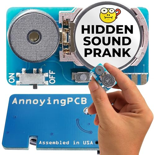 AnnoyingPCB - The Prank Device That Won’t Stop Beeping for 3 Years