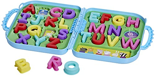 Peppa Pig Peppas Buchstabenbox, Alphabet-Puzzle, Vorschul-Spielzeug