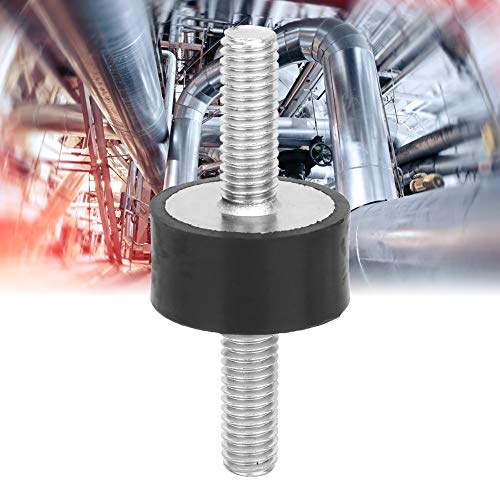 4 pz M6 Supporto In Gomma Gomma Metallo Buffer Maschio Anti Vibrazione Ammortizzatore Silentblock Bobine Auto Barca(VV20*10 M6*18)