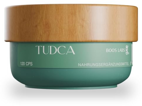 Tudca 1500 mg, 120 vegane Kapseln, Hochdosiert | 3 Kapseln pro Tag, Das stärkste Tauroursodeoxycholic Acid, Für Leber