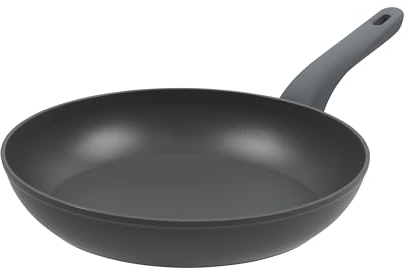 RESTO 93195 Bratpfanne 28cm - Pfanne aus recycelbarem Aluminium - alle Herdplatten, Induktion - Steakpfanne mit keramischer Antihaftbeschichtung, PFAS-frei, verstärktem Boden und ergonomischem Griff