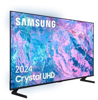 SAMSUNG TV Crystal UHD 4K 2024 50CU7095 Smart TV de 50 con PurColor, Procesador Crystal UHD, SmartThings, Contrast Enhancer con HDR10+ y Smart TV Powered by Tizen