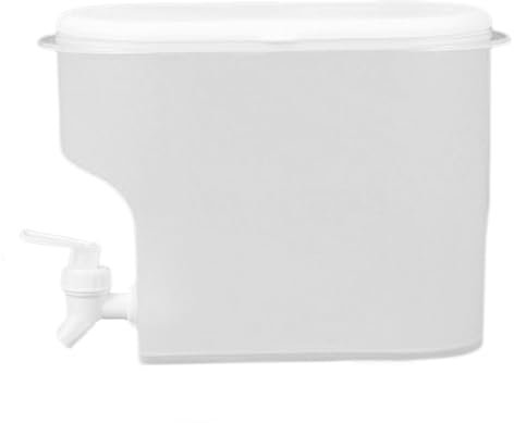 Dispenser di succo di frigo - bollitore di bevande fredde, secchio d'acqua di grande capacità | Distributore di bevande da 3,5 litri con rubinetto, brocca di acqua ghiacciata per infusatori di frutta