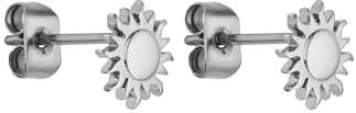 Purelei Elegante Sonnen-Ohrstecker für Frauen – 18K vergoldet, Edelstahl, filigran & leicht (7,5 mm)